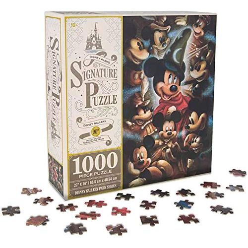 디즈니 DisneyParks Mickey Mouse Through The Years 90th Anniversary 1000 Piece Signature Puzzle