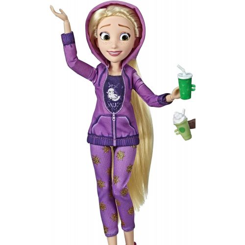디즈니 Disney Princess Ralph Breaks The Internet Movie Dolls, Rapunzel & Tiana Dolls with Comfy Clothes & Accessories