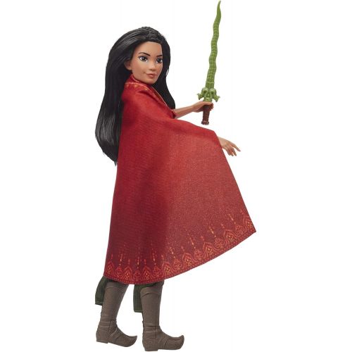 디즈니 Disney Princess Disney Raya Fashion Doll with Clothes, Shoes, and Sword, Inspired by Disneys Raya and The Last Dragon Movie, Toy for Kids 3 Years and Up