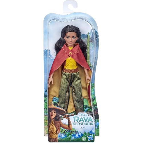 디즈니 Disney Princess Disney Raya Fashion Doll with Clothes, Shoes, and Sword, Inspired by Disneys Raya and The Last Dragon Movie, Toy for Kids 3 Years and Up