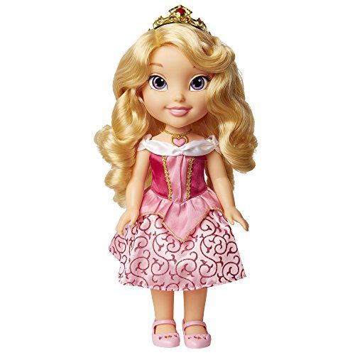 디즈니 Disney Princess Aurora Doll Sleeping Beauty Sing & Shimmer Toddler Doll, Princess Aurora Sings “Once Upon A Dream” When You Press Her Jeweled Necklace [Amazon Exclusive]