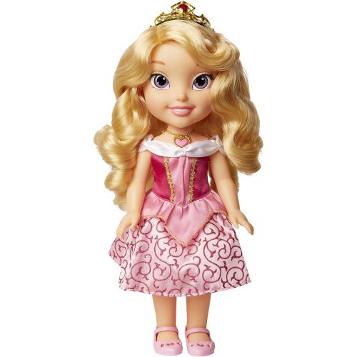 디즈니 Disney Princess Aurora Doll Sleeping Beauty Sing & Shimmer Toddler Doll, Princess Aurora Sings “Once Upon A Dream” When You Press Her Jeweled Necklace [Amazon Exclusive]