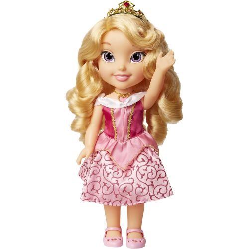 디즈니 Disney Princess Aurora Doll Sleeping Beauty Sing & Shimmer Toddler Doll, Princess Aurora Sings “Once Upon A Dream” When You Press Her Jeweled Necklace [Amazon Exclusive]