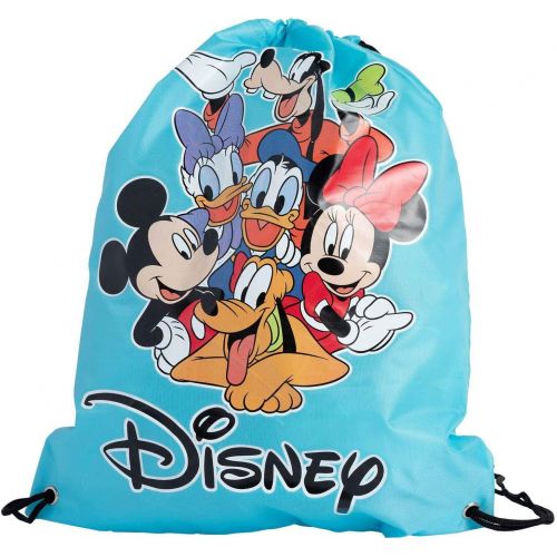 디즈니 Disney 11 Plush Mickey Minnie Mouse Donald Daisy Goofy Pluto 6 Pack & Bag