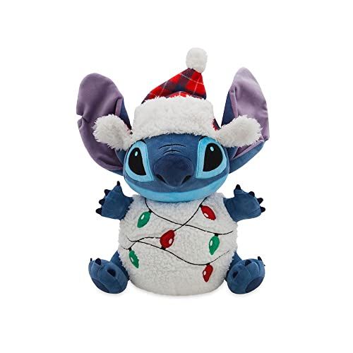 디즈니 Disney Stitch Light Up Holiday Plush ? 12 Inches