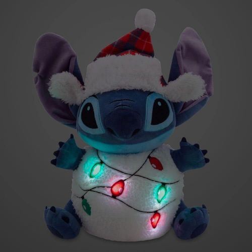 디즈니 Disney Stitch Light Up Holiday Plush ? 12 Inches