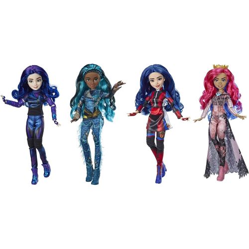 디즈니 Disney Descendants Mal Doll,Inspired by Disneys Descendants 3, Fashion Doll for Girls