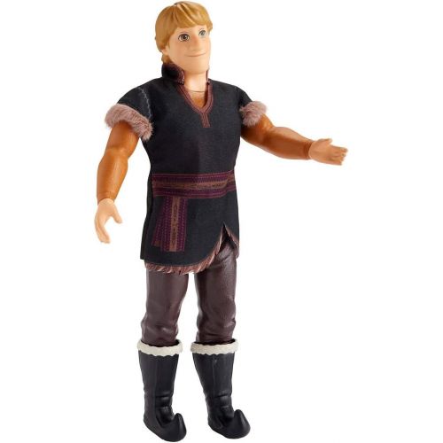 디즈니 Disney Frozen Kristoff Fashion Doll with Brown Outfit Inspired by The Frozen 2 Movie Toy for Kids 3 Years Old & Up