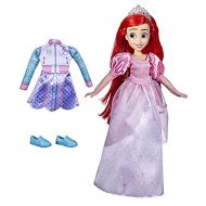 Disney Princess Comfy Squad Comfy to Classic Ariel Fashion Doll with Extra Outfit and Shoes, Toy for Girls 5 Years and Up