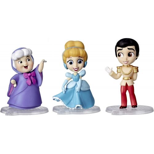 디즈니 Disney Princess Comics Adventure Discoveries Collection, Doll Set with 9 Figures, Bases, Display Castle and Case, Toy for Girls 3 and Up (Amazon Exclusive)