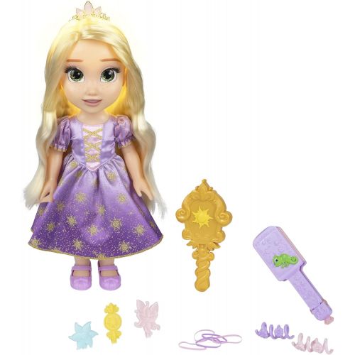 디즈니 Disney Princess Rapunzel Singing Doll with Glowing Hair & Music! Her Lips Move as She Sings and Talks Over 15 Phrases!
