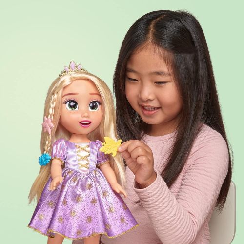 디즈니 Disney Princess Rapunzel Singing Doll with Glowing Hair & Music! Her Lips Move as She Sings and Talks Over 15 Phrases!