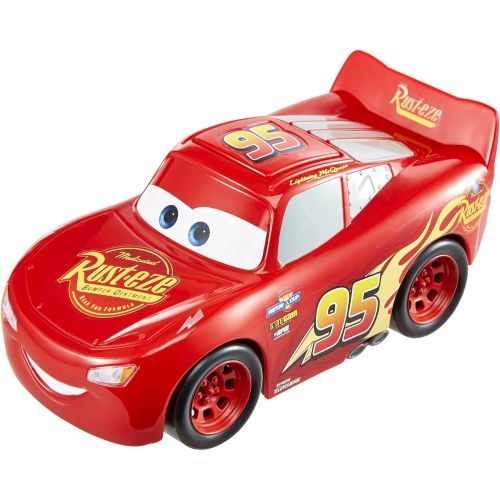 디즈니 Disney GXT29? and Pixar Cars Track Talkers Lightning McQueen, 5.5 in, Authentic Favorite Movie Character Sound Effects Vehicle, Fun Gift for Kids Aged 3 Years and Older, Multicolor
