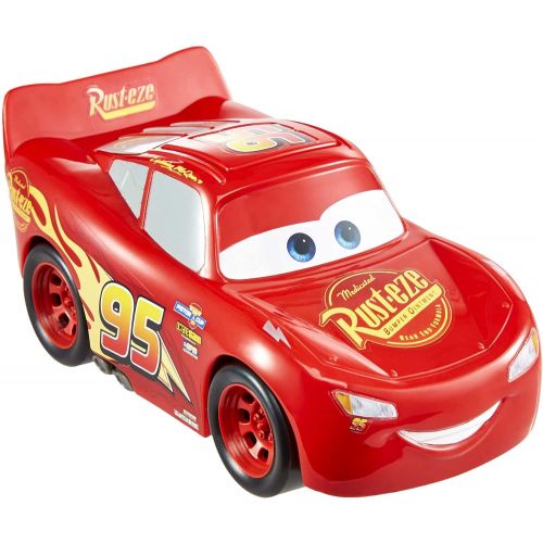 디즈니 Disney GXT29? and Pixar Cars Track Talkers Lightning McQueen, 5.5 in, Authentic Favorite Movie Character Sound Effects Vehicle, Fun Gift for Kids Aged 3 Years and Older, Multicolor