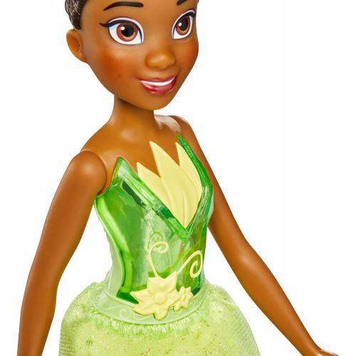 디즈니 Disney Princess Royal Shimmer Tiana Doll, Fashion Doll with Skirt and Accessories, Toy for Kids Ages 3 and Up