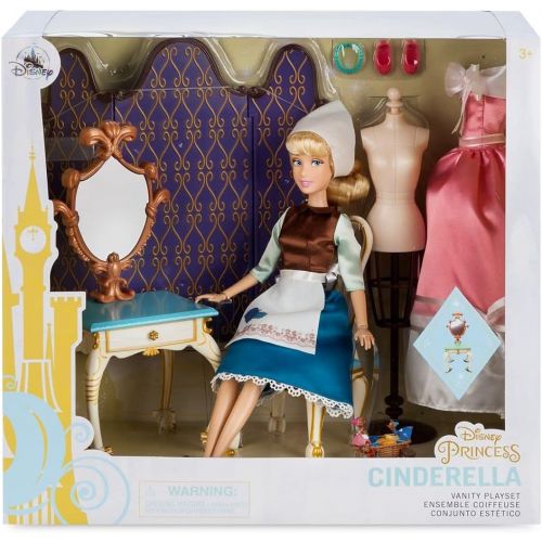 디즈니 Disney Cinderella Classic Doll with Vanity Play Set