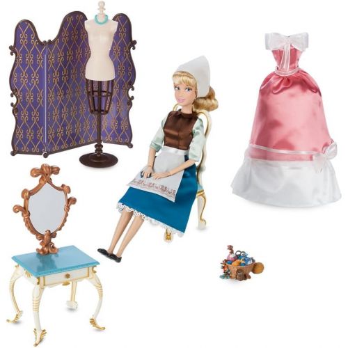 디즈니 Disney Cinderella Classic Doll with Vanity Play Set