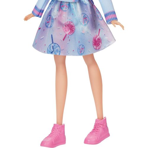 디즈니 Disney Princess Comfy Squad Comfy to Classic Cinderella Fashion Doll with Extra Outfit and Shoes, Toy for Girls 5 Years and Up , Blue