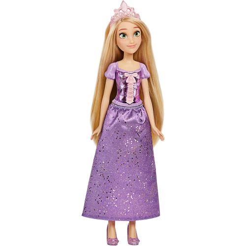 디즈니 Disney Princess Royal Shimmer Rapunzel Doll, Fashion Doll with Skirt and Accessories, Toy for Kids Ages 3 and Up