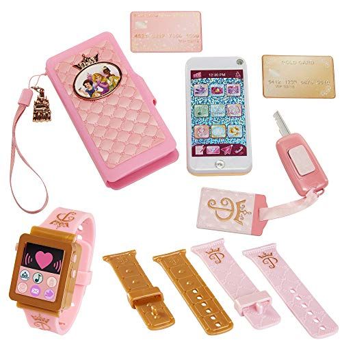 디즈니 Disney Princess Style Collection Role Play Set with Toy Smartphone and Watch for Girls [Amazon Exclusive]