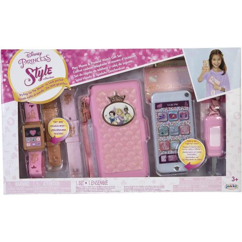 디즈니 Disney Princess Style Collection Role Play Set with Toy Smartphone and Watch for Girls [Amazon Exclusive]