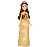 Disney Princess Royal Shimmer Belle Doll, Fashion Doll with Skirt and Accessories, Toy for Kids Ages 3 and Up , Yellow