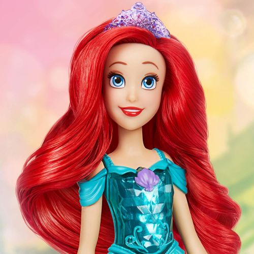 디즈니 Disney Princess Royal Shimmer Ariel Doll, Fashion Doll with Skirt and Accessories, Toy for Kids Ages 3 and Up