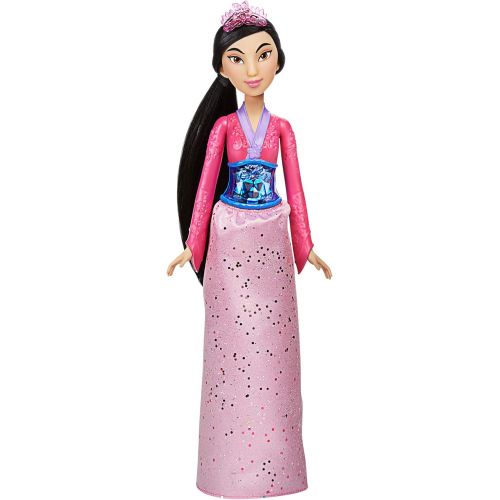 디즈니 Disney Princess Royal Shimmer Mulan Doll, Fashion Doll with Skirt and Accessories, Toy for Kids Ages 3 and Up