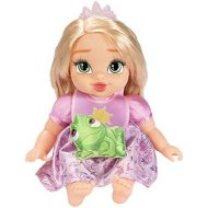 Disney Princess Rapunzel Baby Doll Deluxe with Tiara, Carrier, Plush Friend, Pacifier, Bib & Baby Bottle [Amazon Exclusive]