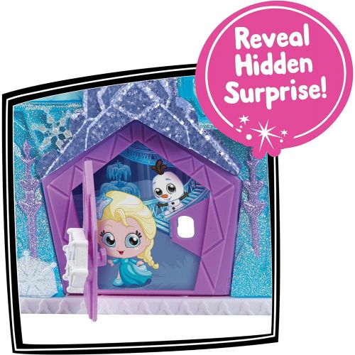 디즈니 Disney Doorables Deluxe 15-Piece Frozen Ice Palace Playset, Amazon Exclusive, by Just Play