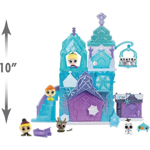 디즈니 Disney Doorables Deluxe 15-Piece Frozen Ice Palace Playset, Amazon Exclusive, by Just Play