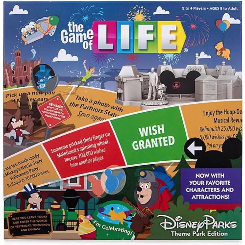 디즈니 Disney Parks Exclusive - Game of Life Theme Park Edition