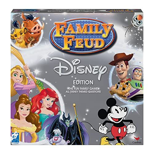 디즈니 Family Feud Disney Edition Game for Adults, Families and Kids Ages 6 and up, by Spin Master