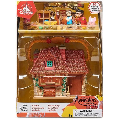 디즈니 Disney Animators Collection Littles Belle Cottage Play Set