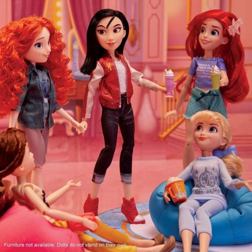 디즈니 Disney Princess Ralph Breaks The Internet Movie Dolls with Comfy Clothes & Accessories, 14 Doll Ultimate Multipack