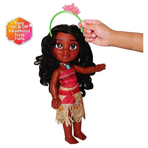 디즈니 Disney Princess My Friend Moana Doll 14 Tall Includes Removable Outfit and Headband