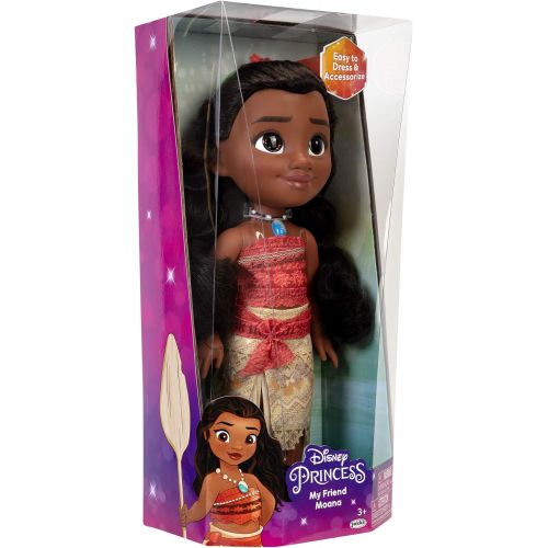 디즈니 Disney Princess My Friend Moana Doll 14 Tall Includes Removable Outfit and Headband