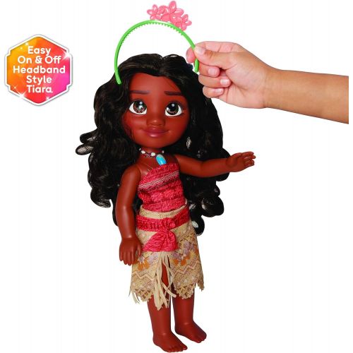 디즈니 Disney Princess My Friend Moana Doll 14 Tall Includes Removable Outfit and Headband