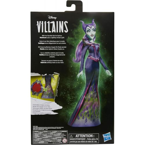 디즈니 Disney Princess Disney Villains Maleficent Fashion Doll, Accessories and Removable Clothes, Disney Villains Toy for Kids 5 Years and Up