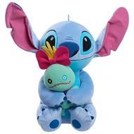 Disney Classics 23 Inch Jumbo Plush with Lil Friend, Stitch & Scrump from Lilo & Stitch, Stuffed Animal, Alien, Amazon Exclusive, by Just Play