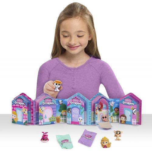 디즈니 Disney Doorables Village Peek Pack, Series 4, 5 and 6, Includes 24 Figures, Styles May Vary, Amazon Exclusive, by Just Play