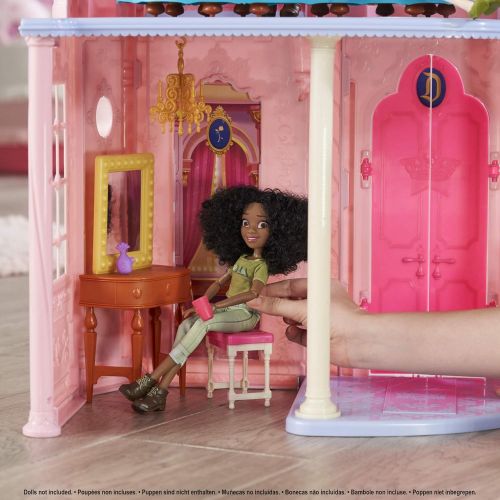 디즈니 Disney Princess Fashion Doll Castle, Dollhouse 3.5 feet Tall with 16 Accessories and 6 Pieces of Furniture (Amazon Exclusive)