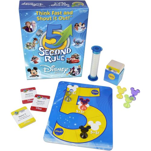 디즈니 5 Second Rule Disney Edition ? Fun Family Game About Your Favorite Disney Characters ? Ages 6+