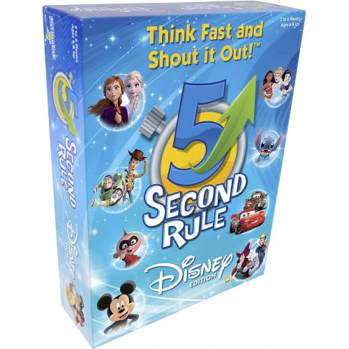 디즈니 5 Second Rule Disney Edition ? Fun Family Game About Your Favorite Disney Characters ? Ages 6+