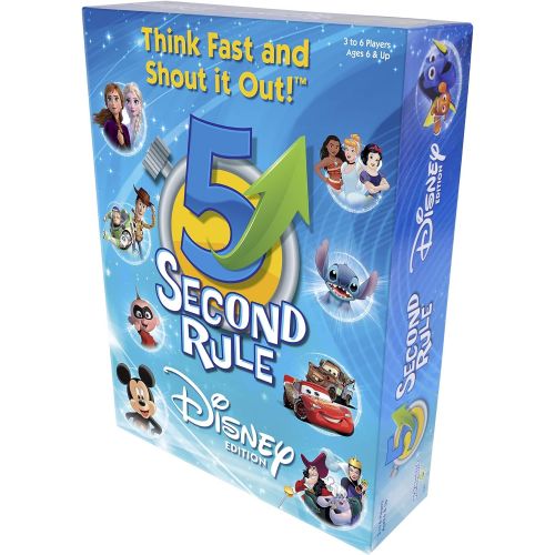 디즈니 5 Second Rule Disney Edition ? Fun Family Game About Your Favorite Disney Characters ? Ages 6+
