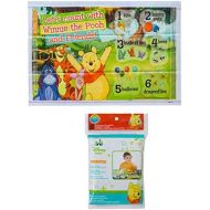 Disney Winnie The Pooh Table Topper Disposable Stick-on Placements in Reusable Package, Gender Neutral Design