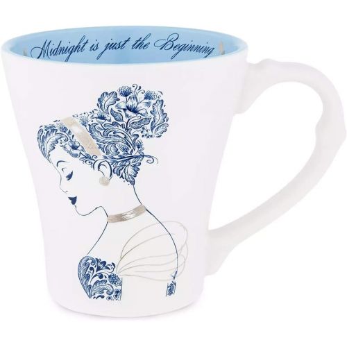 디즈니 Disney Cinderella Midnight is Just the Beginning Porcelain Coffee Tea Mug