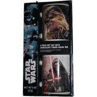 Disney Star Wars Set of 2 Coffee Mug Gift Set with Chocolate Cocoa Mix Chewbacca