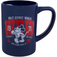 Disney Walt Disney World 71 Collegiate Mickey Mouse Coffee Cup Mug