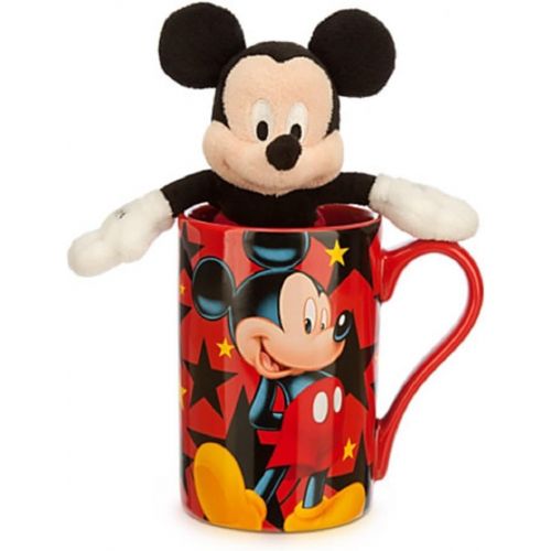 디즈니 Disney Store Mickey Mouse Coffee Cup Mug Plush Toy Ceramic New 2014